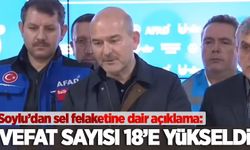 Bakan Soylu sel felaketiyle ilgili son durumu açıkladı