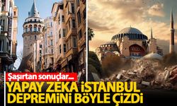 Yapay zeka İstanbul depremini böyle çizdi