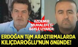 Cüneyt Özdemir: Erdoğan tüm araştırmalarda Kılıçdaroğlu'un önünde
