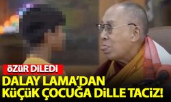 Dalay Lama'dan küçük çocuğa taciz!