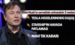 Elon Musk'ın servetindeki büyük erimenin 3 nedeni