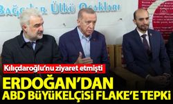 Erdoğan'dan Kılıçdaroğlu ile görüşen ABD büyükelçisi Flake’e tepki
