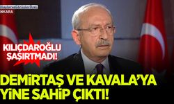 Kılıçdaroğlu: Demirtaş ve Kavala terörden mahkum olmadı