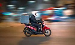 Kocaeli'de motosiklet sürücüleri ve motokuryelere olumsuz hava engeli