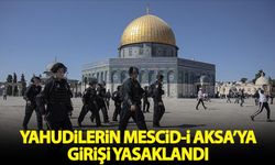 Yahudilerin Mescid-i Aksa'ya girişi yasaklandı