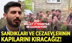 HDP'li Onur Düşünmez: Sandıkları ve cezaevlerinin kapılarını kıracağız