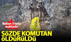 Bakan Soylu açıkladı: PKK'nın sözde komutanı çatışmada öldürüldü!