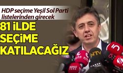 Yeşil Sol Parti heyeti, milletvekili aday listesini YSK'ye sundu