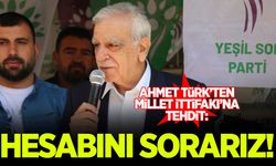 Ahmet Türk'ten Millet İttifakı'na tehdit: Hesabını sorarız!