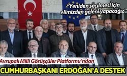 Avrupalı Milli Görüşçüler, Cumhurbaşkanı Erdoğan'a desteklerini açıkladılar