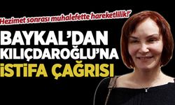 Aslı Baykal, Kılıçdaroğlu'nu istifaya çağırdı