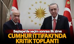Beştepe'de seçim sonrası zirve: Erdoğan, Bahçeli ile görüştü