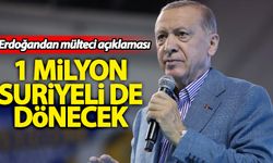 Başkan Erdoğan'dan mülteci açıklaması