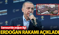 Başkan Erdoğan'a Samsun'da yoğun ilgi