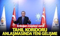 Başkan Erdoğan duyurdu! Tahıl koridoru anlaşmasında yeni gelişme