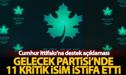 Gelecek Partisi'nde 11 isim istifa etti! Cumhur İttifakı'na destek açıklaması