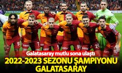Galatasaray mutlu sona ulaştı! Şampiyon Galatasaray