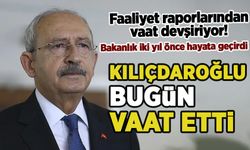 Kılıçdaroğlu zamanı yakalamak üzere! Bakanlığın iki yıl önce başlattığı uygulamayı vaat etti