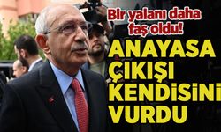 Kılıçdaroğlu'nun Anayasa provokasyonu faş oldu! 'Açıklamalar aksini göstermektedir'