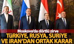Moskova'daki 4'lü Suriye toplantısı sona erdi! Çavuşoğlu'ndan açıklama