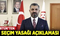 RTÜK Başkanı Şahin'den 'seçim yasağı' açıklaması