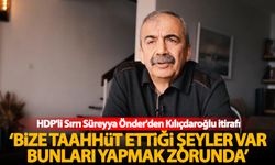 HDP'li Sırrı Süreyya Önder'den Kılıçdaroğlu itirafı