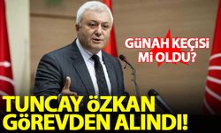Tuncay Özkan'ın CHP'deki görevine son verildi