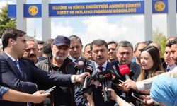 Vali Şahin ve Bakan Yardımcısı Kavaklıoğlu'ndan Elmadağ'daki patlamaya ilişkin açıklama