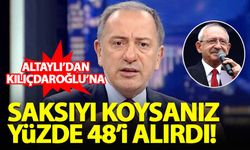 Fatih Altaylı'dan Kılıçdaroğlu'na: Saksıyı koysanız o yüzde 48'i alırdı