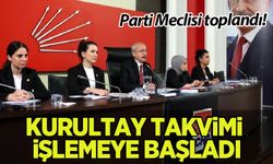 CHP Parti Meclisi toplantısından 'kurultay' kararı çıktı