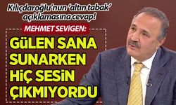 Kılıçdaroğlu'na 'altın tabak' tepkisi: Gülen sana sunarken hiç sesin çıkmıyordu