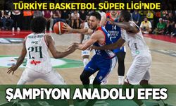 Basketbol Süper Ligi'nde şampiyonluk Anadolu Efes'in