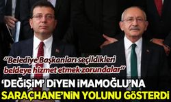 Kılıçdaroğlu, İmamoğlu'na Saraçhane'nin yolunu gösterdi!