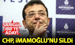 CHP, İmamoğlu'nu sildi! Mustafa Sarıgül, İBB'ye aday...