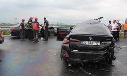 Kuzey Marmara Otoyolu'nda zincirleme kaza: 1 ölü, 2 yaralı