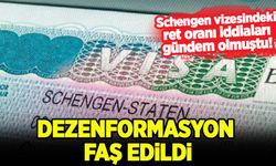 'Schengen vizesi'ndeki ret oranı dezenformasyonu faş edildi