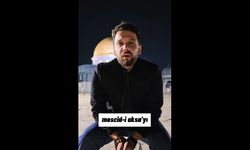 Gazeteci Karagöz, Mehmet Akif İnan'ın ''Mescid-i Aksa'' şiirini seslendirdi
