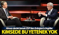 Alman devlet kanalı ZDF'de Erdoğan'a övgüler: Kimsede bu yetenek yok