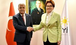 Meral Akşener, ANAP Genel Başkanı İbrahim Çelebi ile görüştü