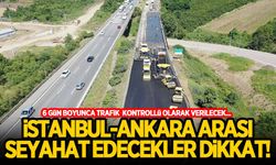 İstanbul-Ankara arası seyahat edecekler dikkat!