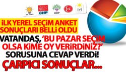 İstanbul için ilk yerel seçim anket sonuçları belli oldu! Çarpıcı sonuçlar...