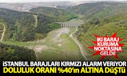 İstanbul barajlarında kırmızı alarm! Doluluk oranı yüzde 40'ın altına düştü