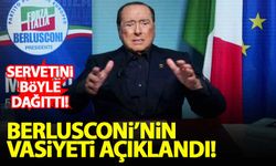 Berlusconi'nin vasiyeti açıklandı! Servetini böyle dağıttı...