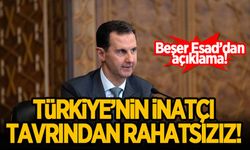Suriye lideri Esad: Türkiye'nin 'inatçı tavrından' rahatsızız!