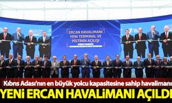 Başkan Erdoğan KKTC'de Yeni Ercan Havalimanı açılışına katıldı