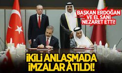 Türkiye ve Katar arasında ikili anlaşma! İmzalar atıldı...