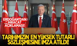 Başkan Erdoğan'dan ihracat açıklaması!
