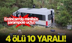Erzincan'da korkunç kaza! 4 ölü, 10 yaralı...