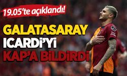 KAP'a bildirildi! Mauro Icardi, resmen Galatasaray'da