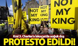 İngiltere Kralı 3. Charles'a İskoçya'da soğuk duş: Protesto edildi!